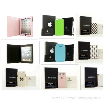 Channel beautiful iphone ipad 4 4s 5 cellphone cases Samsung Galaxy 7100 9300 S4 9500 leather wallet diamond gold painting hole